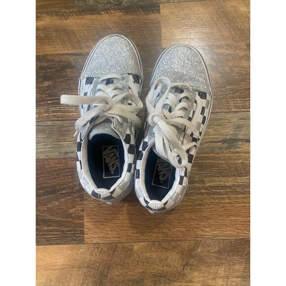 Women’s Sparkle and Checkered Vans - Picture 3 of 5